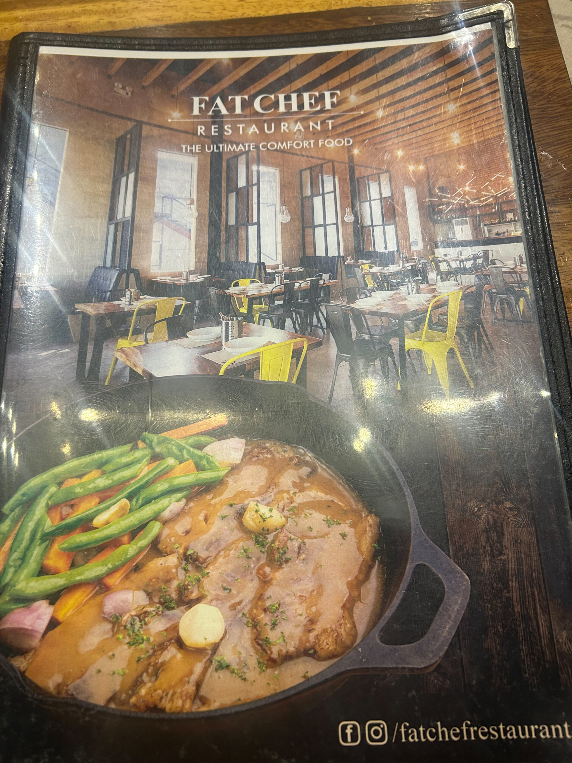 fatchef menu first page